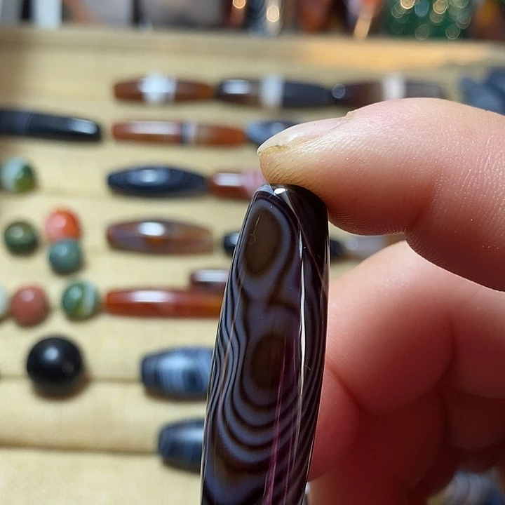 玛瑙/玉髓合金颈饰