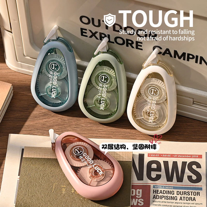 防摔静音修正带学生专用涂改初中学生大容量顺滑颜值ins修改带修