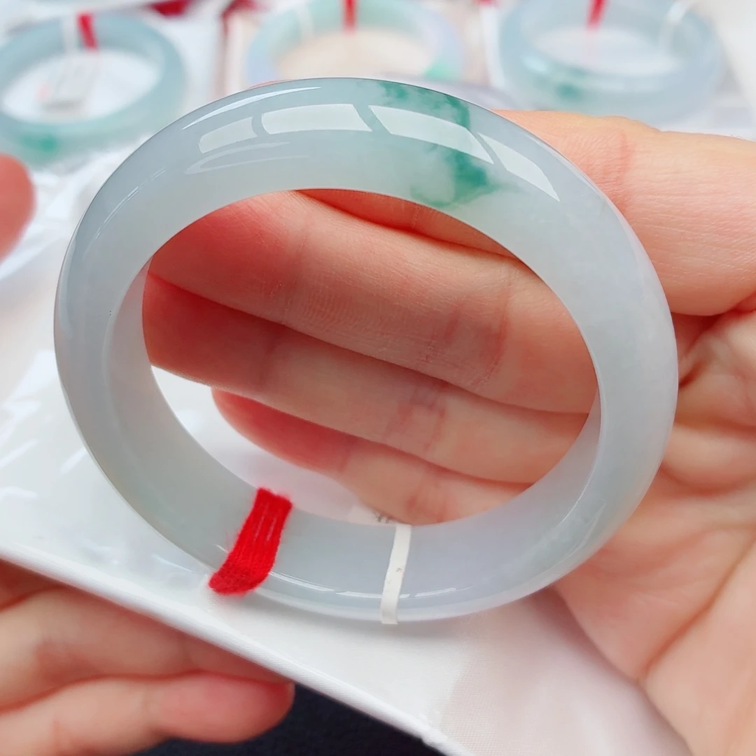 未镶嵌手镯翡翠8号-55圈口