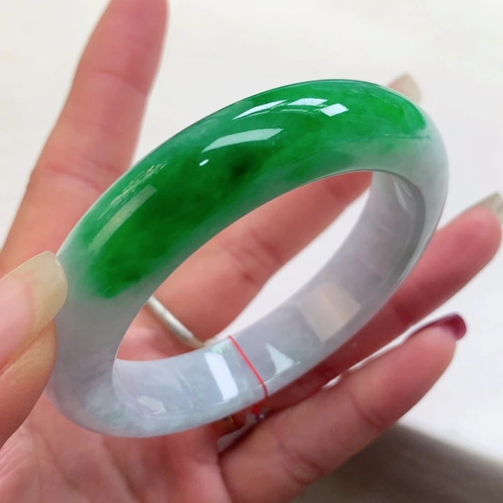 翡翠未镶嵌手镯天然翡翠手镯