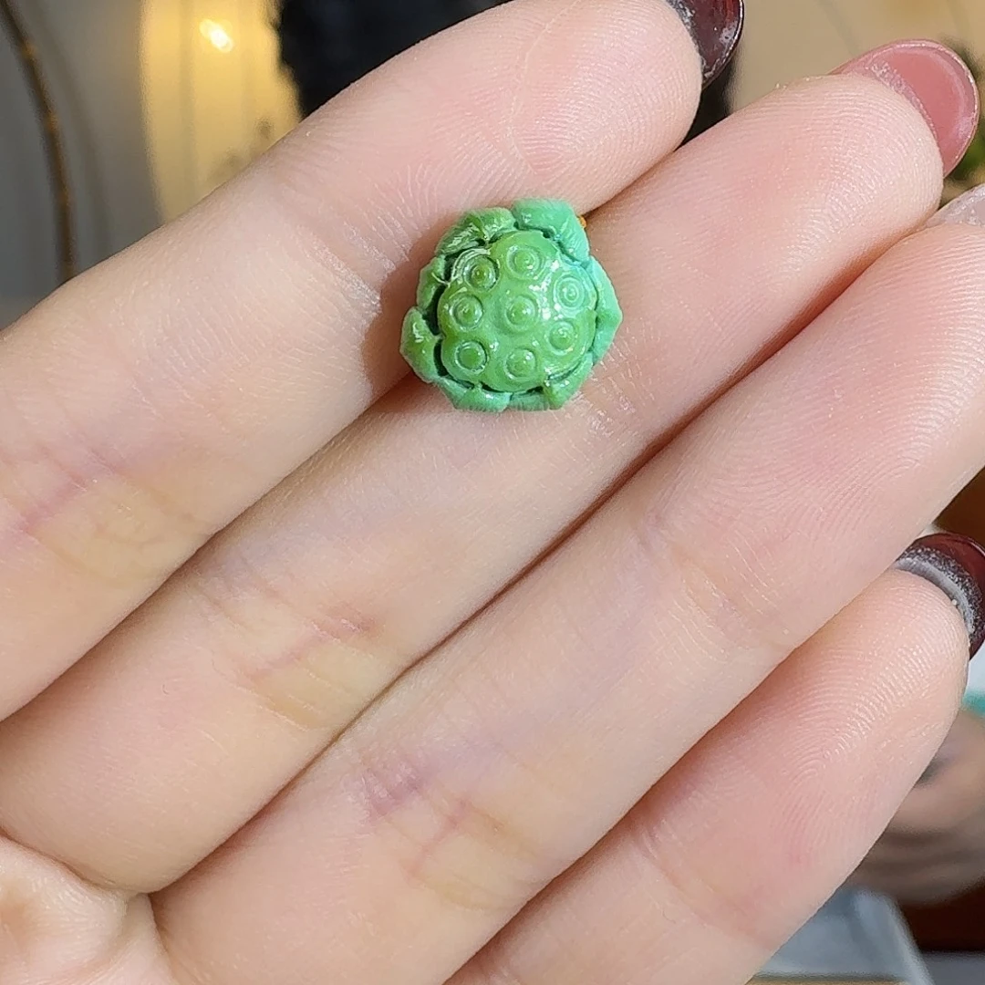 绿松石未镶嵌挂件