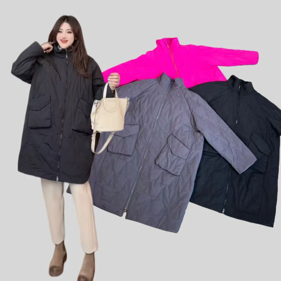 【YANLI】5286超厚大棉被茧型超大棉服大衣