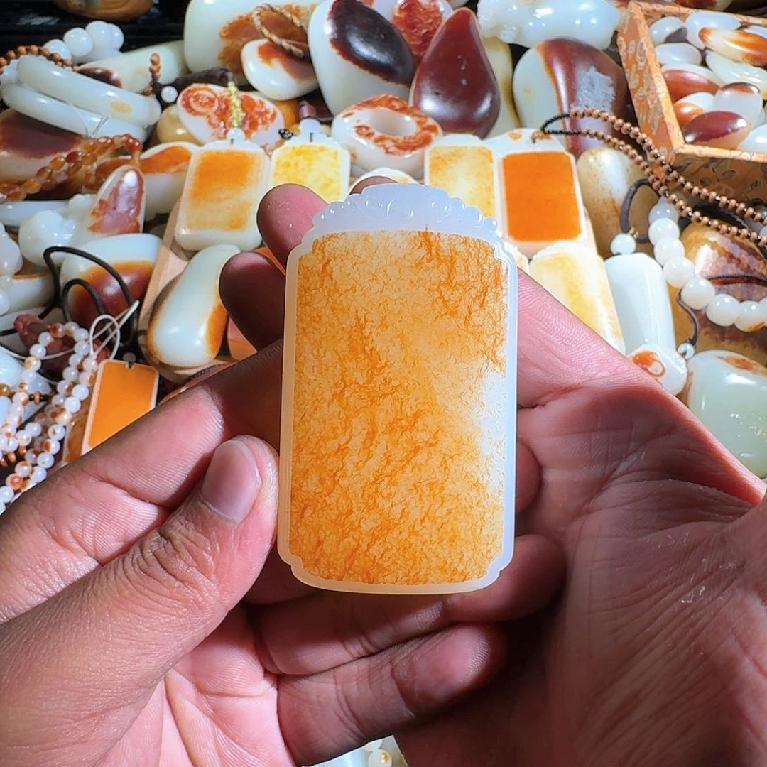 和田玉挂件未镶嵌用****2