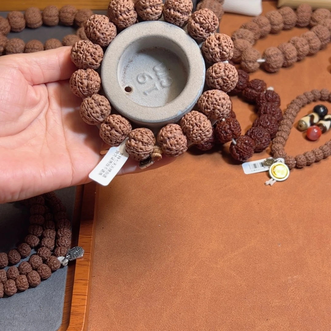 金刚菩提手串19世楚一号银标级高端梁大金刚菩提