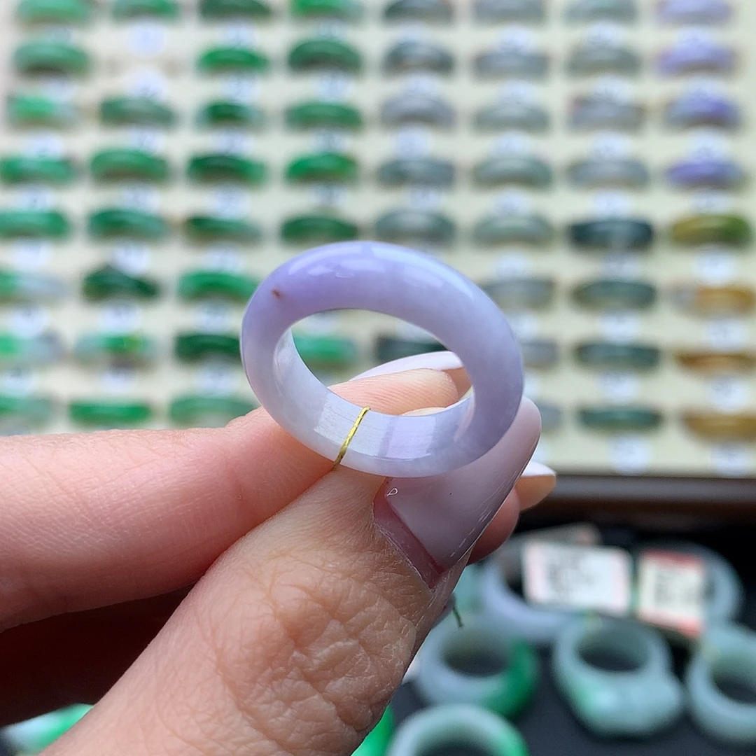 翡翠未镶嵌戒圈港8