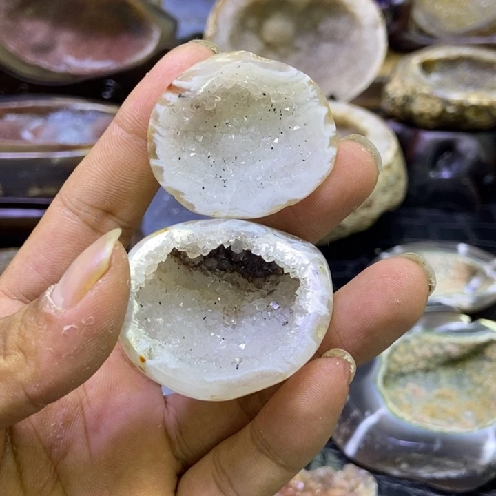 水晶珠宝半成品未镶嵌