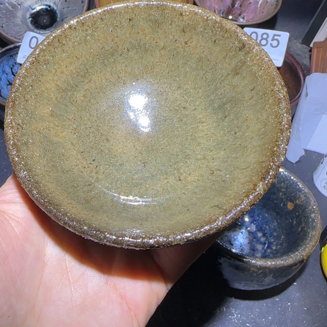 茶盏福建盏茶器高脚平口