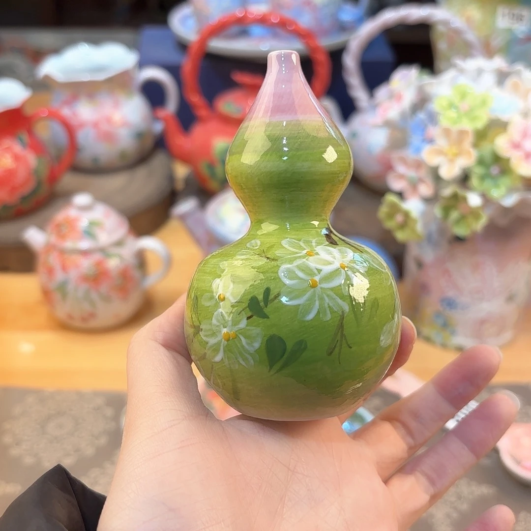 景德镇手绘高温釉下彩陶瓷茶具