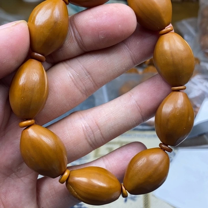 橄榄核手串/手链橄榄核雕工艺手串