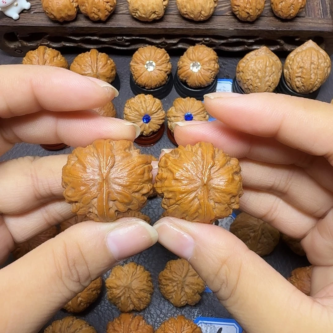 文玩核桃吊坠30尺矮桩磨盘015