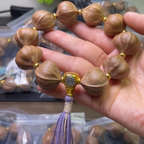 橄榄核手串/手链2.4四花158