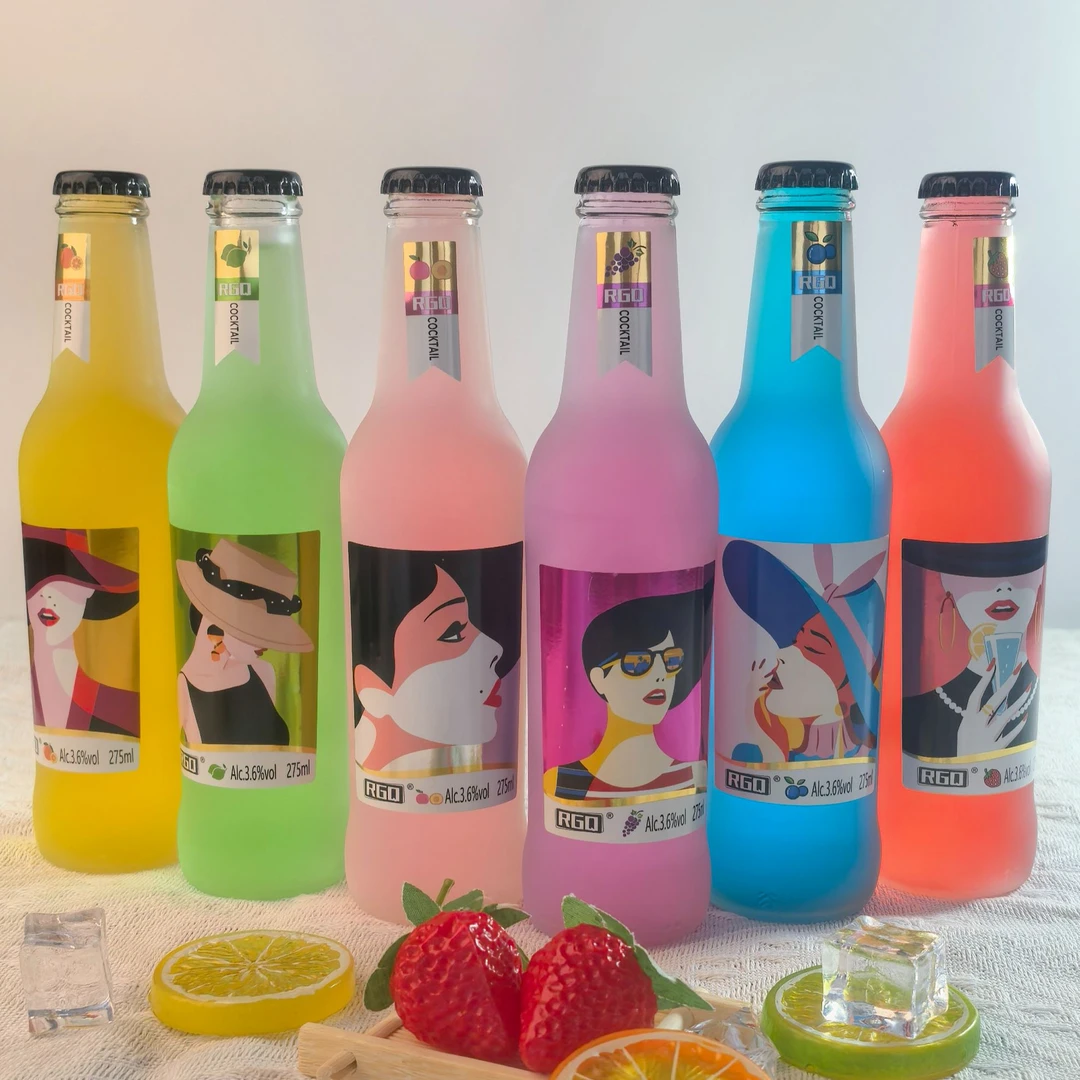 夜间微醺鸡尾酒低度微醺少女酒预调鸡尾酒果酒甜酒学生派对聚会酒