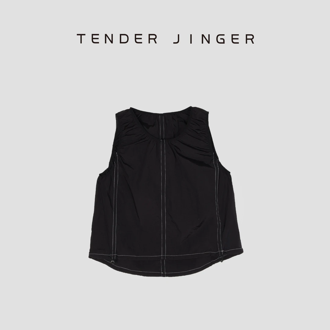 Tender Jinger科技凉感抽绳上衣T52YLL30770