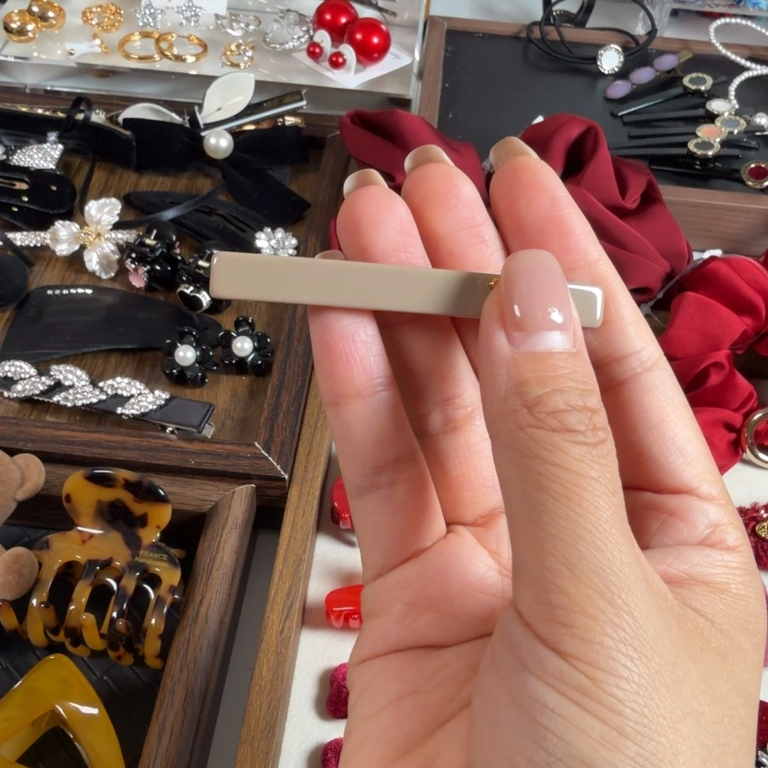 琉璃纯铜合金夹子