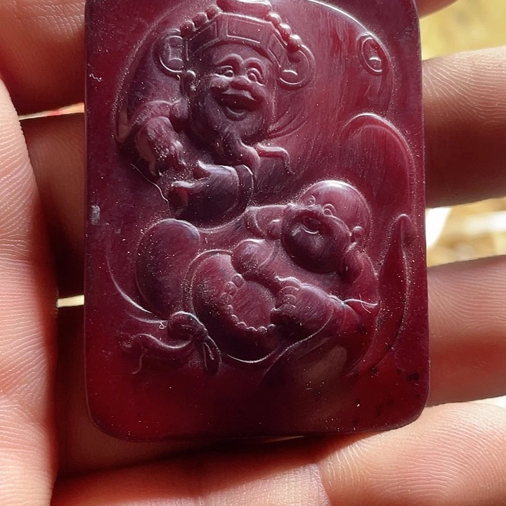 和田玉（糖玉）挂件未镶嵌阿*