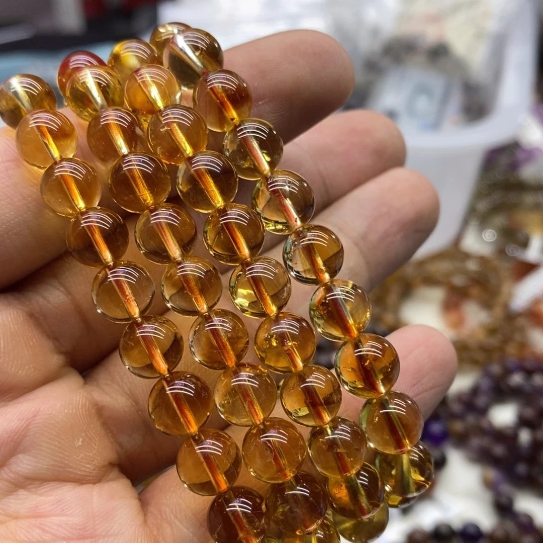 水晶手链未镶嵌多样性发货发一条