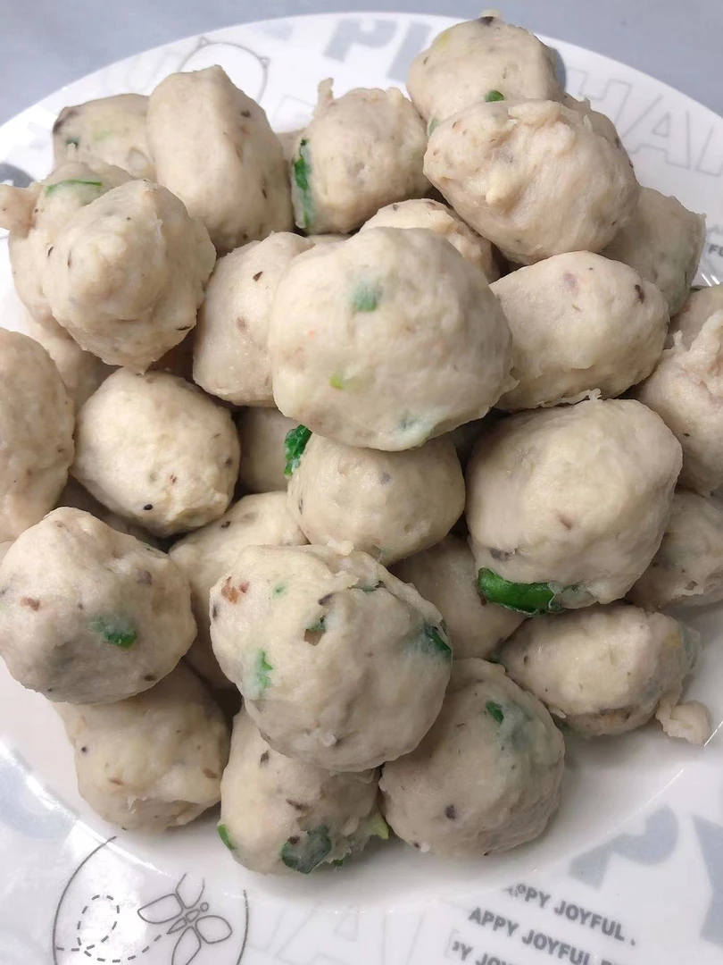 【顺丰特快包邮】福建莆田兴化特产纯手工马蹄香菇猪瘦肉丸子空运