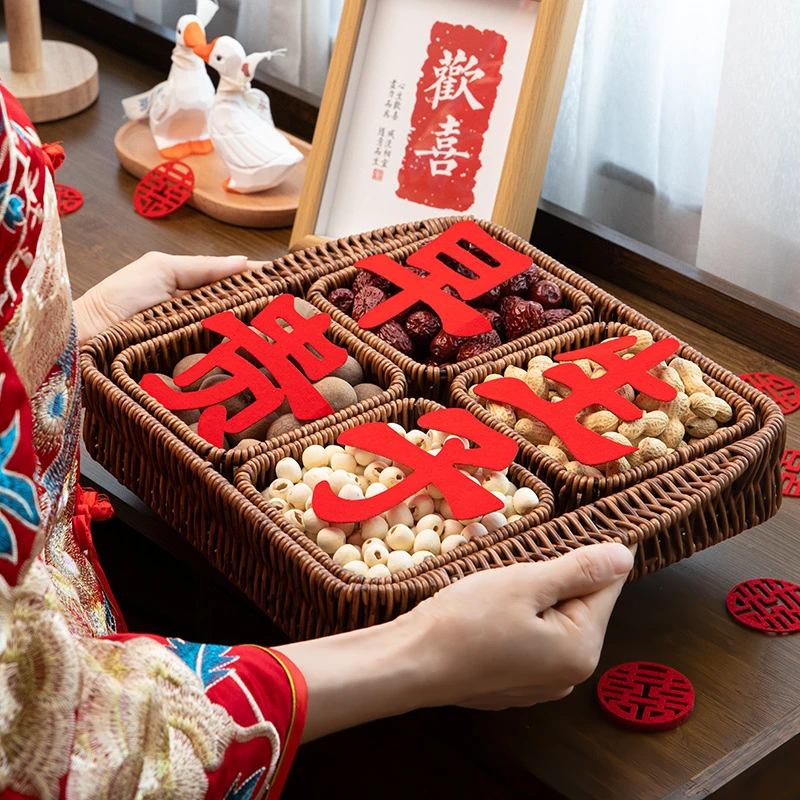 早生贵子结婚压床摆件模具婚礼铺床用品婚房布置装饰婚庆用品大全