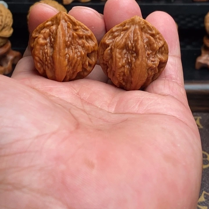 把件文玩核桃19蝴蝶龙脊