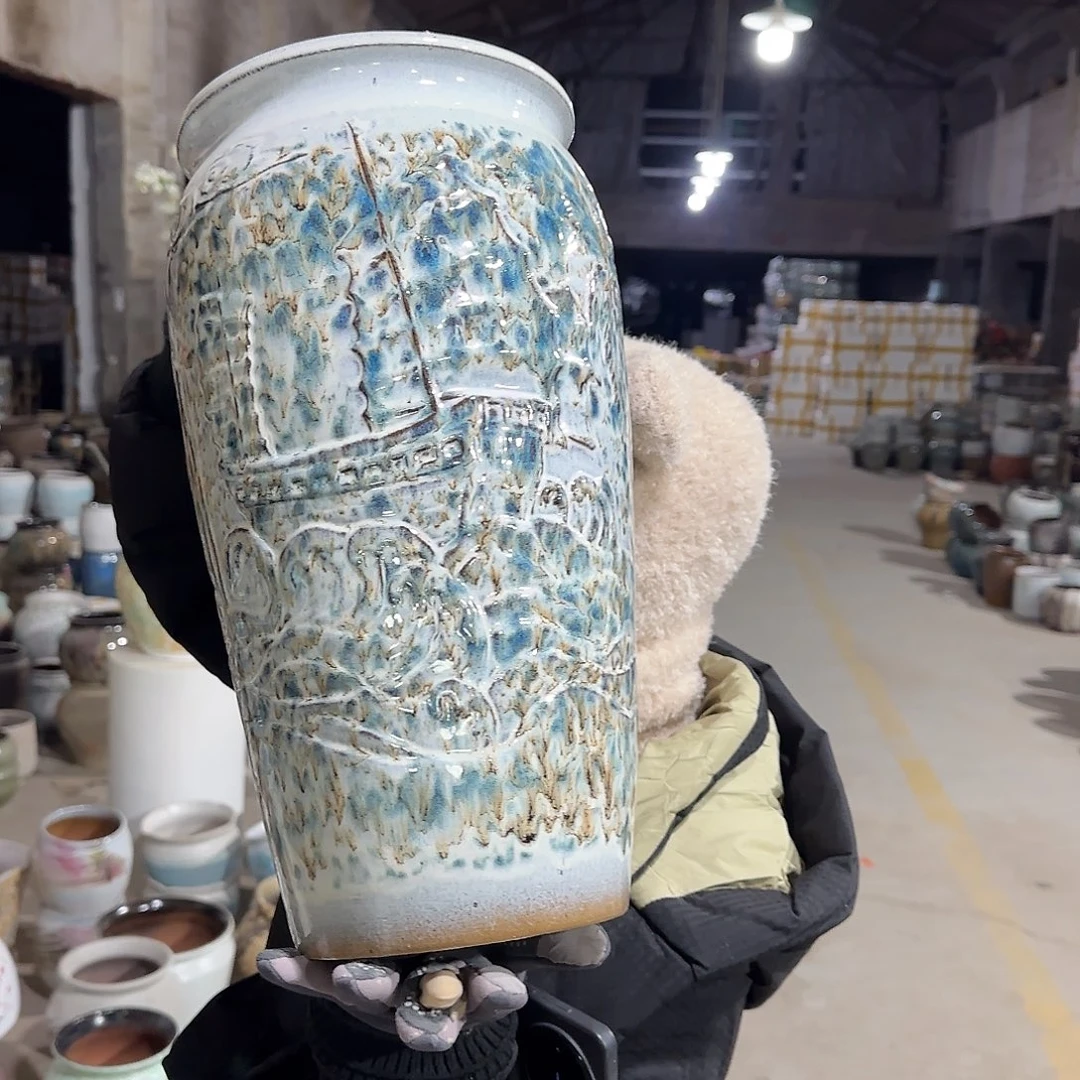 王嫂花盆0103-196高40口20