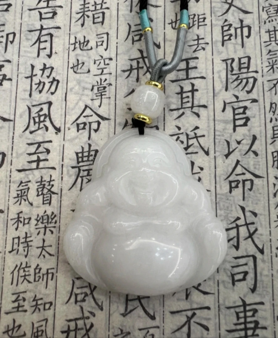 《抖音官方质检》天然A货玉佛公 讲解链接 LX"