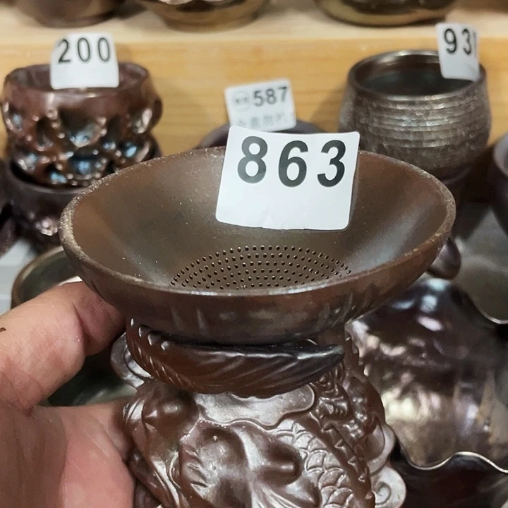 杯子柴烧纯手工裸烧863
