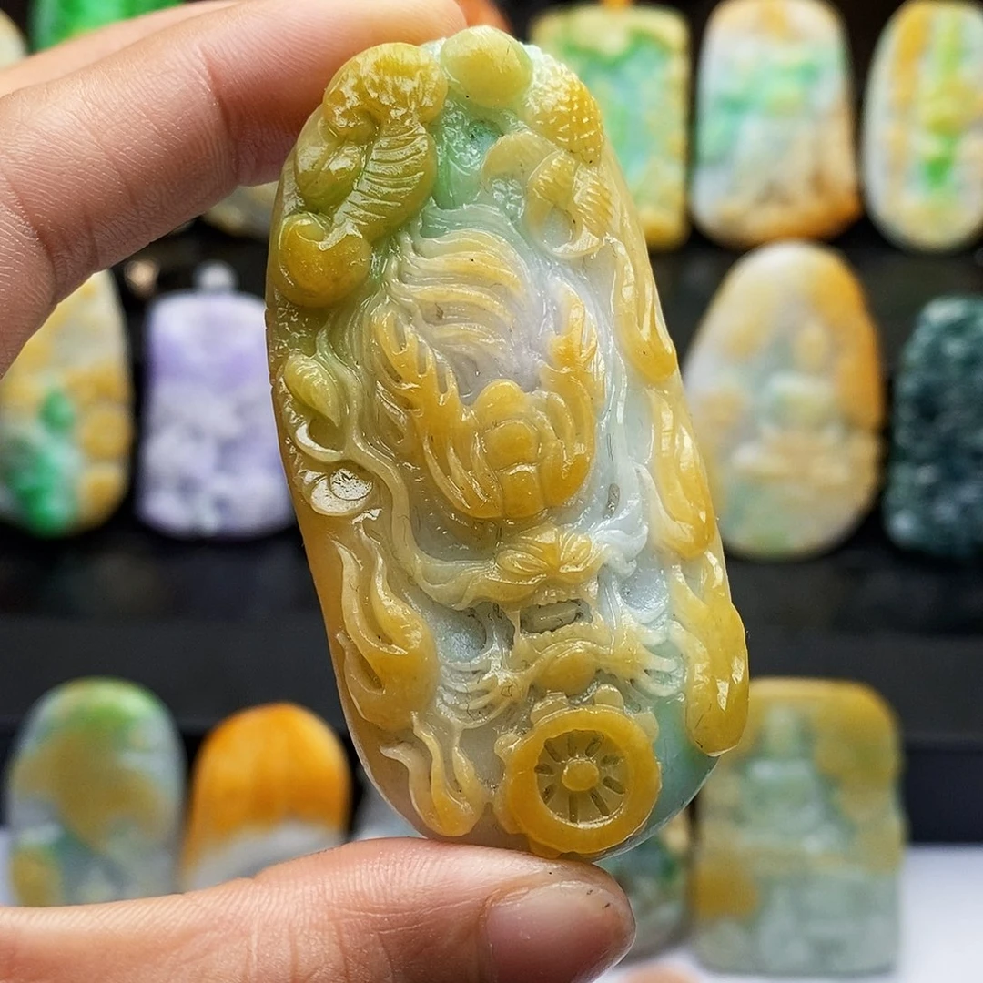 未镶嵌定制翡翠翡翠A货一物一证