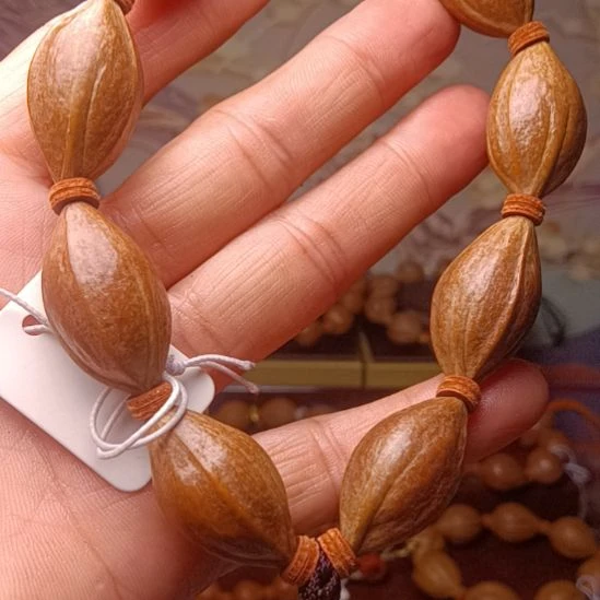 手串/手链橄榄核橄榄核手串鸡血红三花1.6