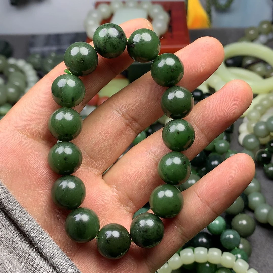 和田玉手链未镶嵌