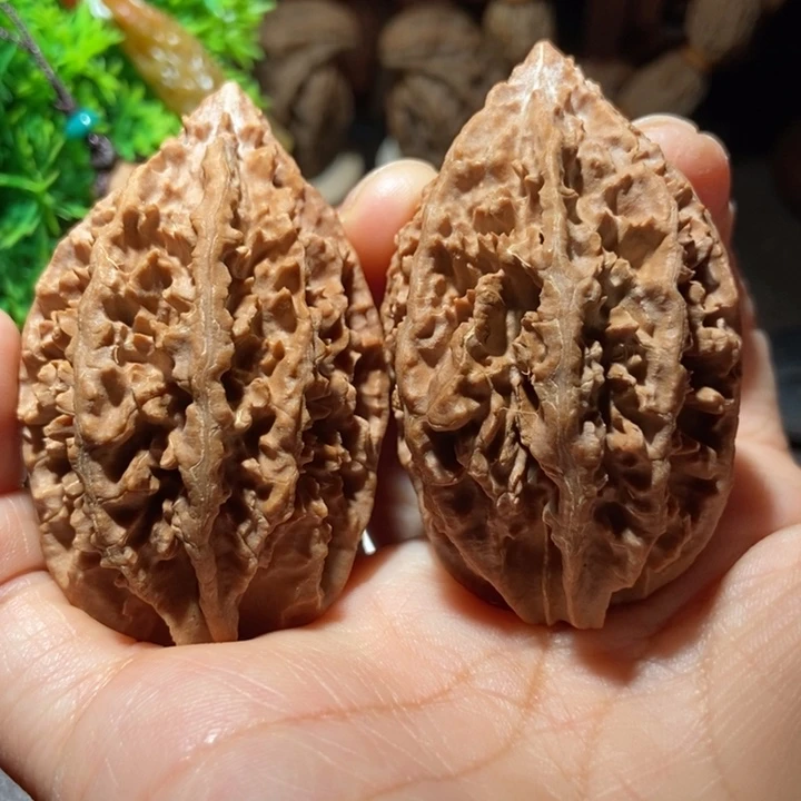 把件文玩核桃东北楸子小雪41