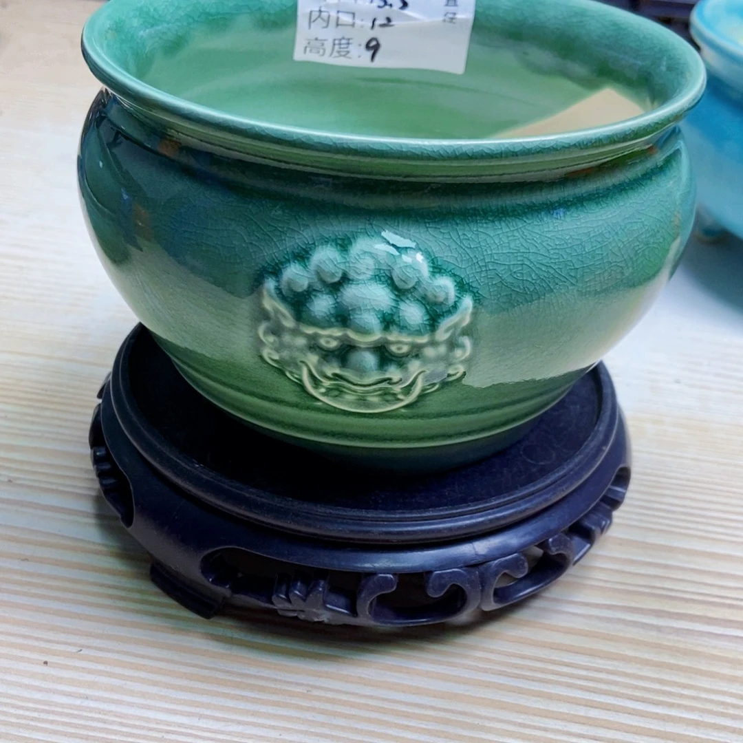 瓷片陶瓷花盆陶瓷艺术