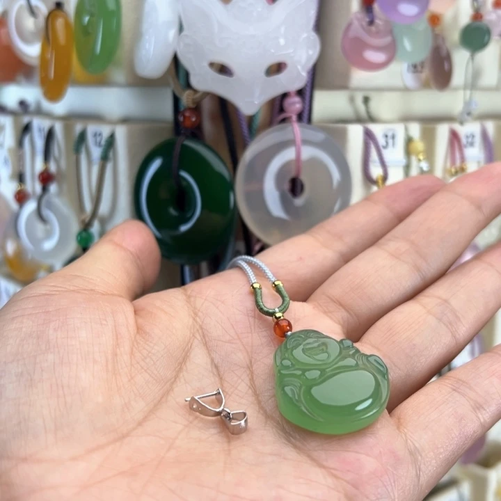 玛瑙/玉髓颈饰未镶嵌美*