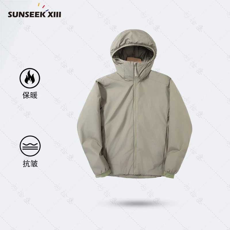 3M科技暖棉】防风防水通勤户外保暖秋冬百搭机能棉服外套28166