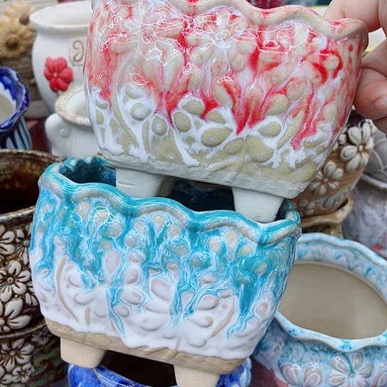 多肉绿植陶瓷花盆