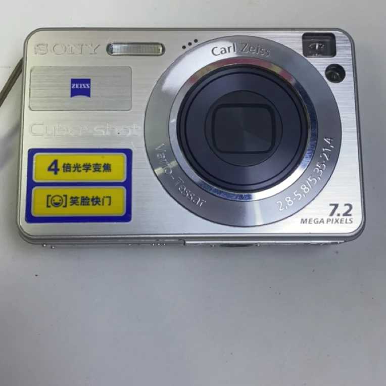 99新 Sony/索尼 w110 银色 720万像素 4倍光学变焦