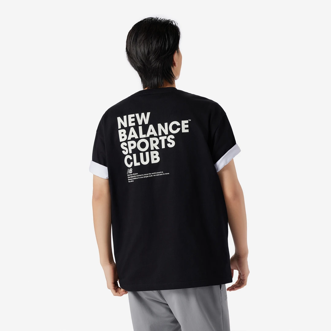 New Balance官方新款男款百搭休闲运动短袖T恤 NEE11261