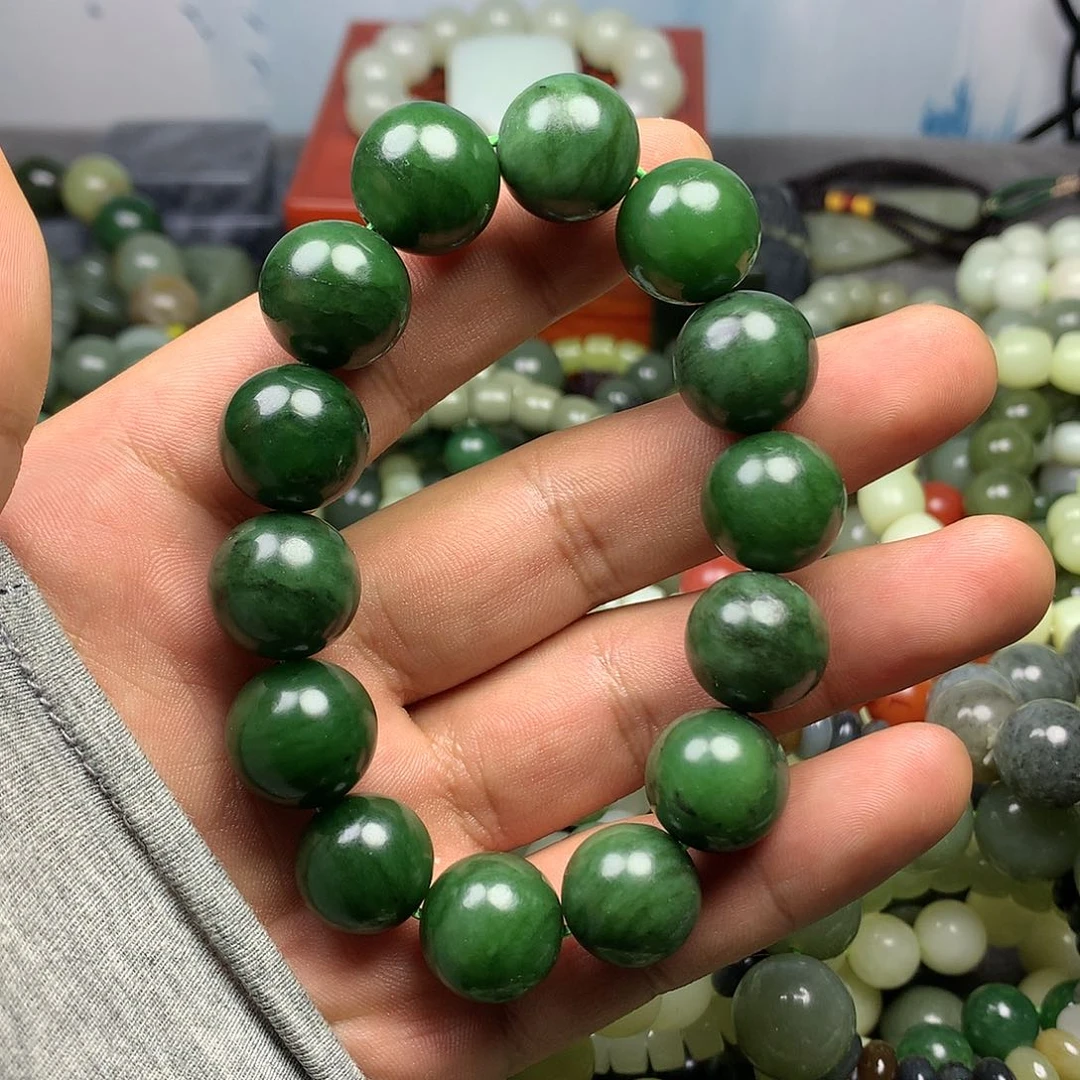 和田玉手链未镶嵌