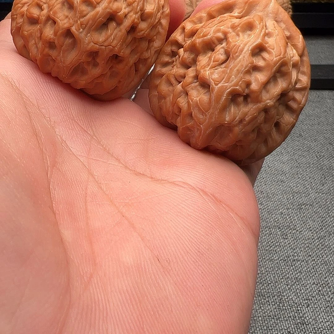 我***文玩核桃吊坠红锦鲤43尺寸LY-048