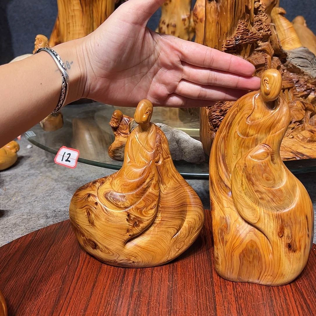 柏木（崖柏）飞崖柏木手把件摆件