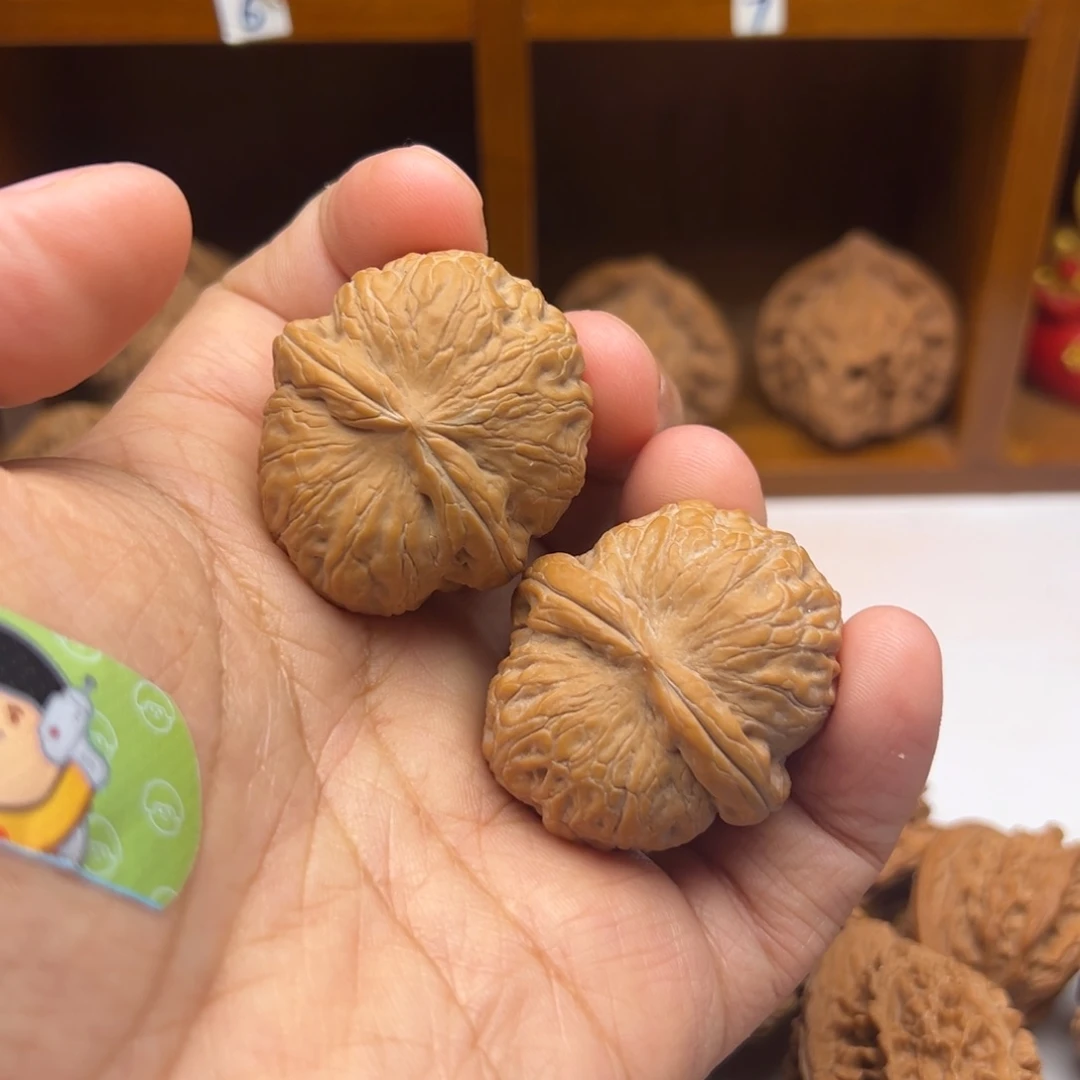 吊坠文玩核桃35龟背元宝有动刀