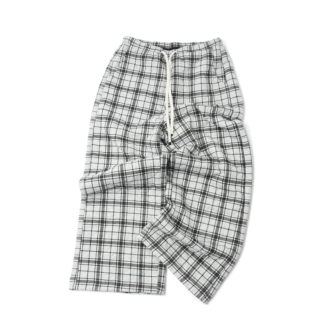 FAIRFAFO【格子夹棉休闲裤】MK4KD0135