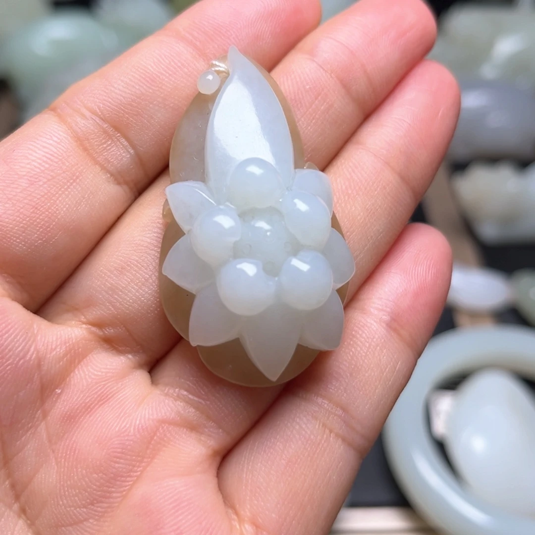 吊坠(不含链)未镶嵌和田玉