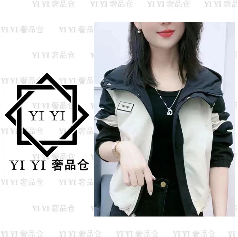 【YI YI/周一一奢品】春装小个子拼色外套2025新款韩版宽松显瘦减龄