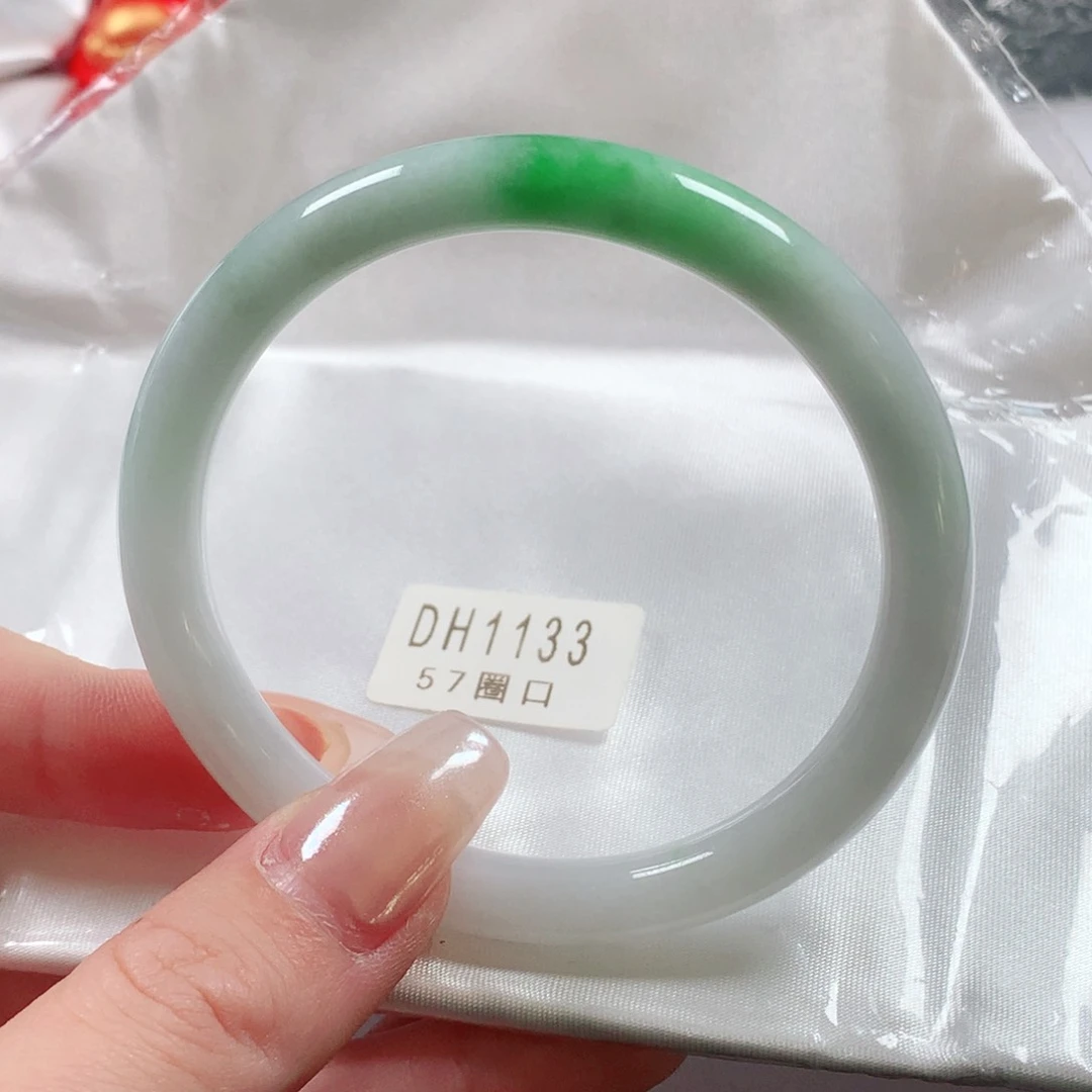 未镶嵌手镯翡翠天然翡翠手镯dh1133