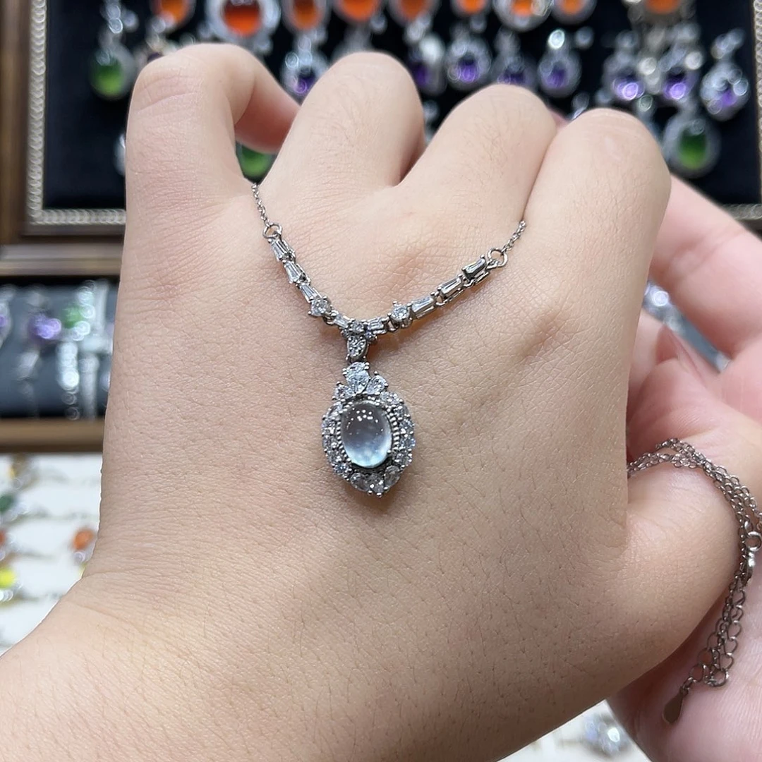 紫晶戒指银S925镶嵌