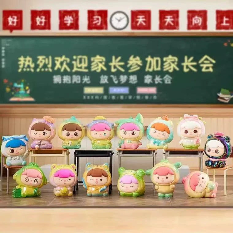 【毛球上墙选号】潮玩萌粒盲盒手办装饰配件【1-168】