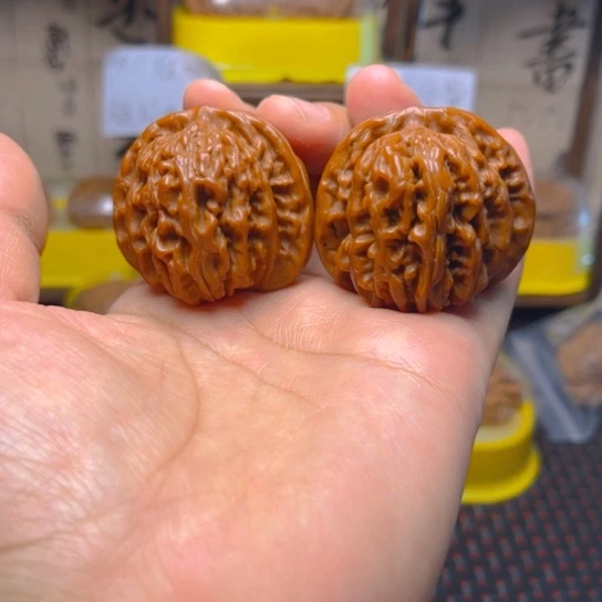 吊坠文玩核桃四座楼
