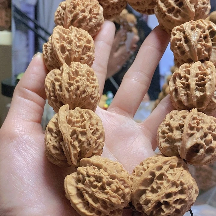 【闪购商品】文玩核桃把件35苹果手持