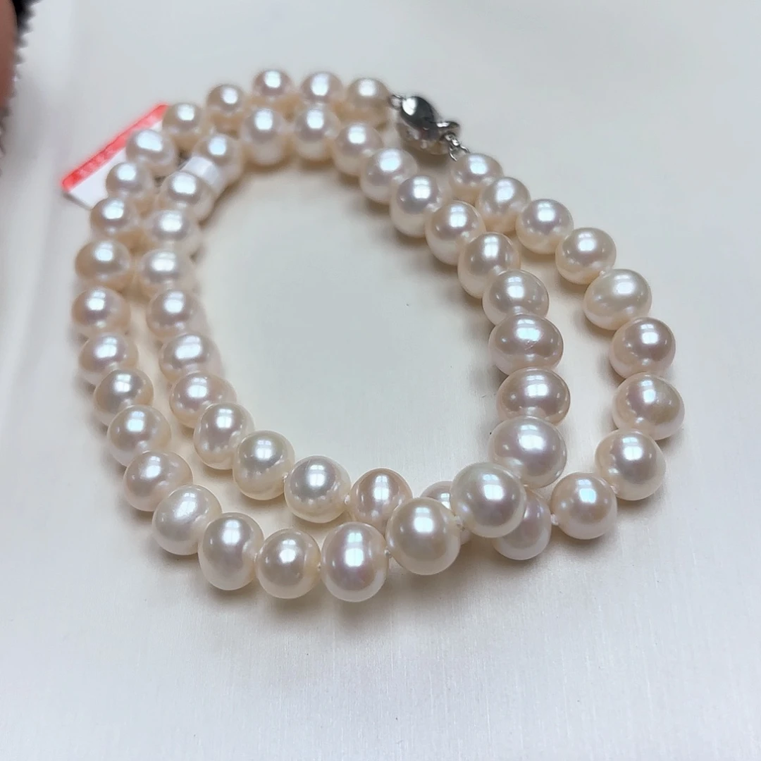 淡水珍珠未镶嵌颈饰7-9无核