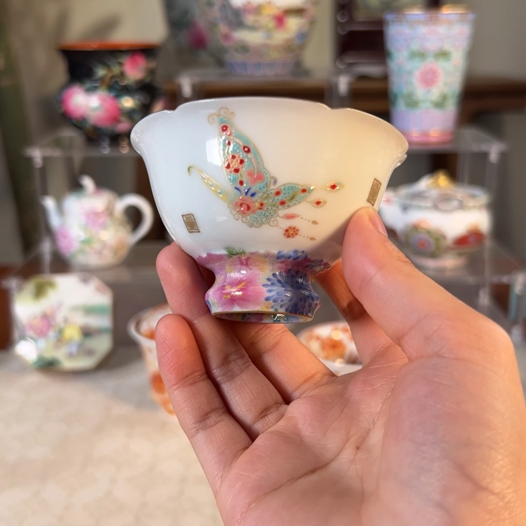 纯手工手绘 高端茶器